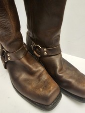 DOUBLE H BROWN LEATHER SOFT