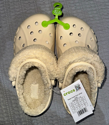 Crocs baya lined fuzz - lined, strap