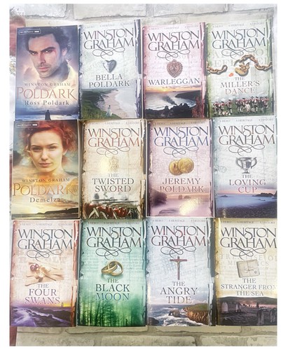 Poldark paperback books by - 12,