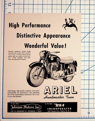 Ariel huntmaster twin - huntmaster,