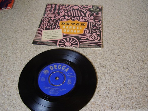 Dutch barrel organ - organ, 7”