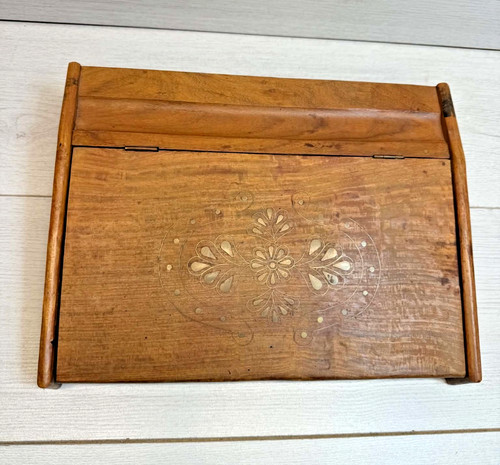 Vintage wooden writing - writing, slope