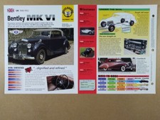 1948 Bentley MK VI specs