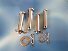 Honda CBX550 CBX400 All Stainless Steel Footrest Pivot Pin Set 