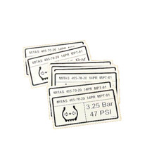 Mecalac Terex Tyre Pressure