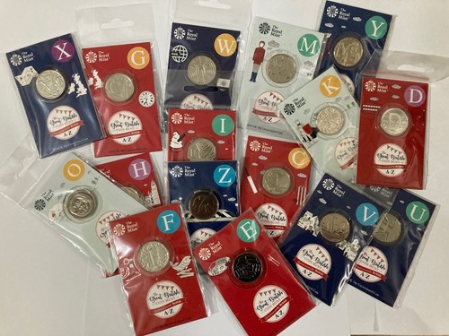 2018 10p alphabet coins z - 2018,