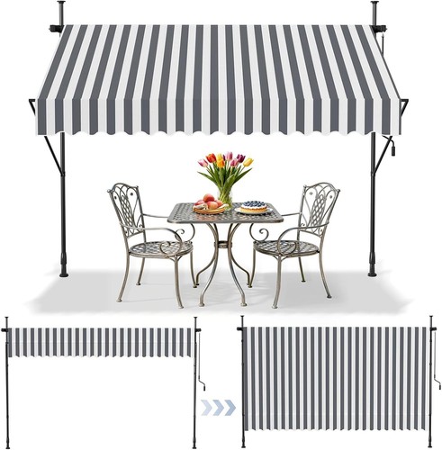 Manual adjustable awning - adjustable,
