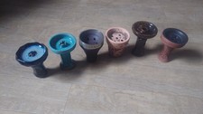 Russian Hookah Shisha Bowls Bundle, Phunnel and Egyptian Style, Premium Brands