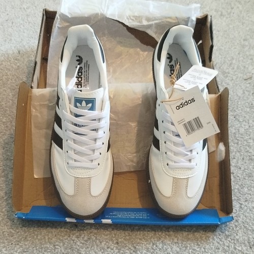 Adidas samba white black - adidas, white/black