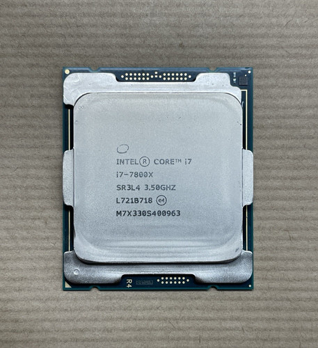 Intel core 7800x cpu - i7-7800x, 3.5ghz