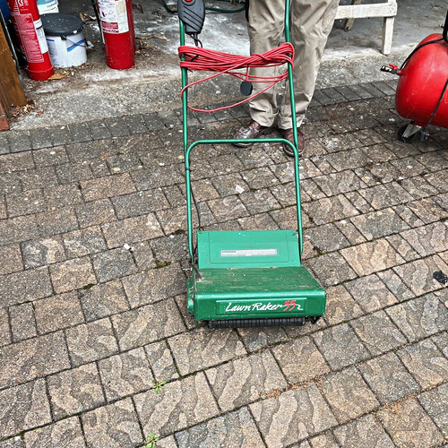 Yardworks lawn raker - raker, push
