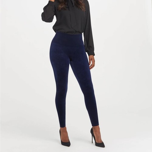 Spanx shape velvet leggings - spanx,
