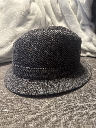 Harris tweed trilby hat - harris,