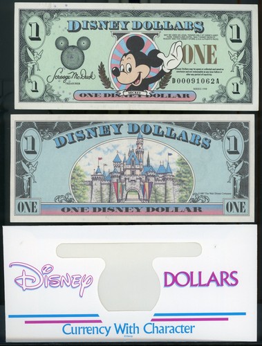 Disney dollar mickey mouse - disney,