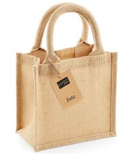 Small Jute Petite Gift Bag