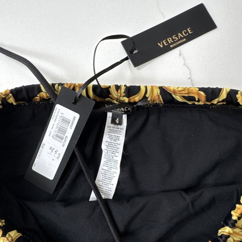 Versace baroque gold print - baroque,