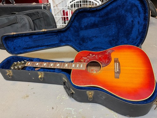 1975 gibson hummingbird - 1975,