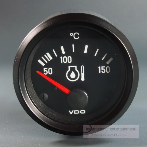 Vdo oil temperature gauge - gauge, 50
