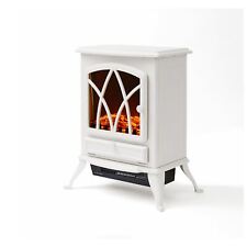 Electric Stove Heater - Stirling, Adjustable Thermostat, 2KW, White, WL46018W
