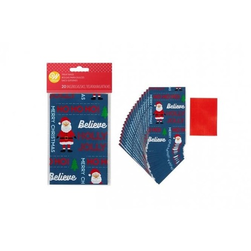 Christmas treat bags santa - treat,