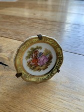 Limoges Miniature Plate 