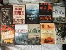 World War II - 10x Hardback Books - Military History - Job Lot