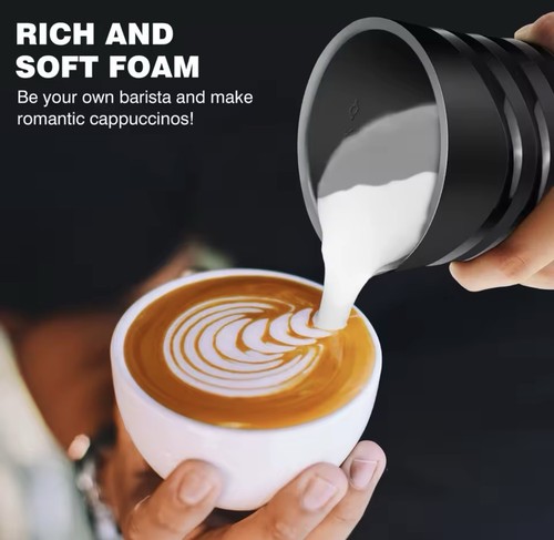 Electric milk frother and - milk,
