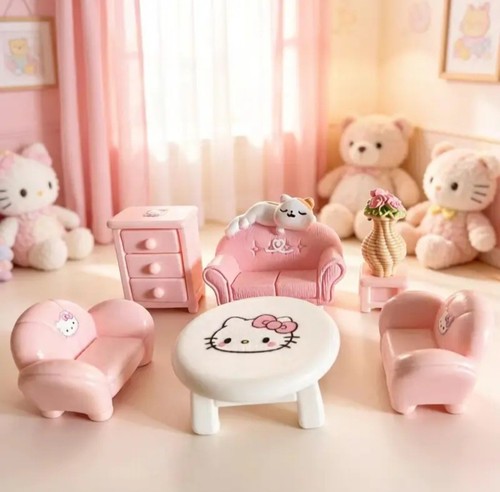 Hello kitty 7pcs mini - kitty,
