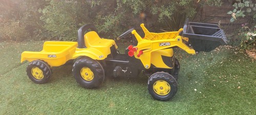 Rolly kid jcb tractor with - kid,