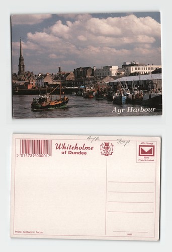 Postcard ayr harbour - ayr,