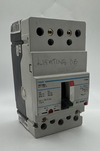 Hager 80a 100 - -,