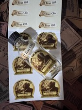 Vinyl Bottle Label Stickers -