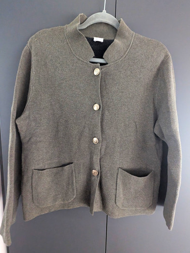 Poetry green knit - green, organic