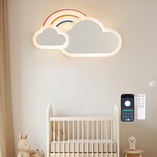 Cartoon rainbow cloud ceiling - cartoon,
