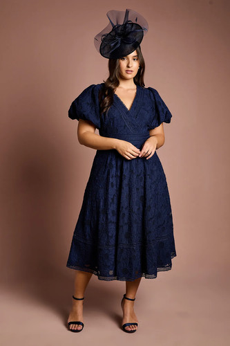 Coast navy midi - midi, womens