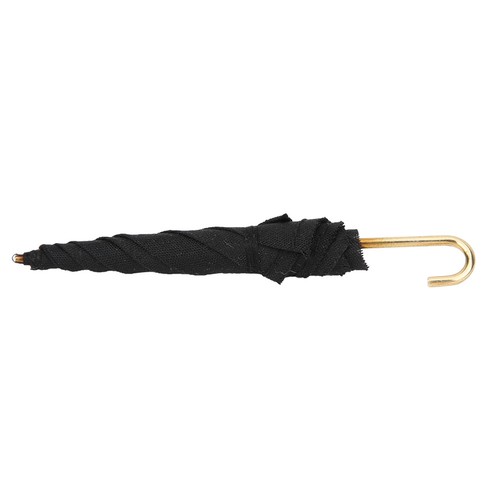 Pcs miniature umbrella black - 2,