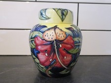 MOORCROFT  POTTERY.  SIMEON PATTERN GINGER JAR. PHILLIP GIBSON