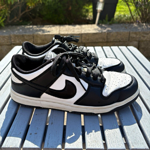 Nike dunk low black - low, black/white