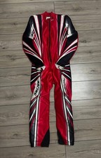 Vintage Schneider Austria Racing Ski Suit Downhill speedsuit sz 54R Padded 