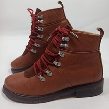 EMU Australia Dongara Womens Leather Hiking Boots - Brown - Size 6 UK