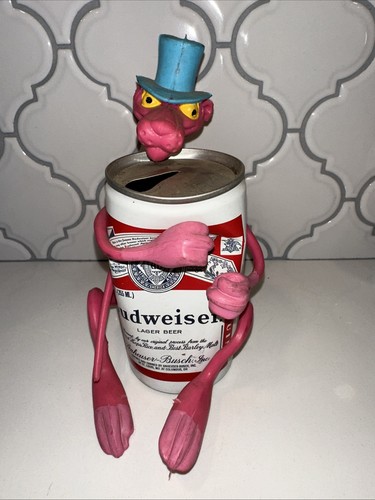 Vintage bendable pink panther - vintage,