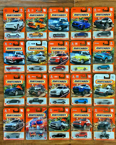 Matchbox cars trucks moving - matchbox,