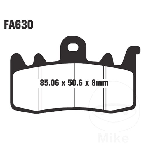 Ebc brake pads sintered - ebc, hh