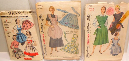 Vintage apron patterns - apron,