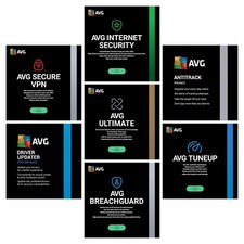 AVG Ultimate Security TuneUp AntiTrack Driver VPN 2025 1 3 10 PC Devices EMAIL