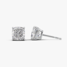 2.00 Carat  Diamond Earring