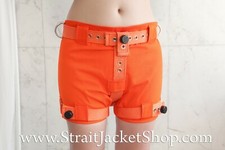 Orange Heavy Lockable Diaper