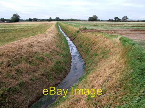 Photo 6x4 land drainage east - land, drainage,