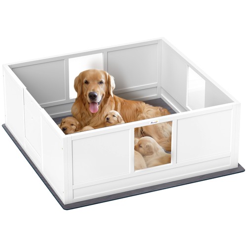 Pawhut dog whelping box - whelping, with