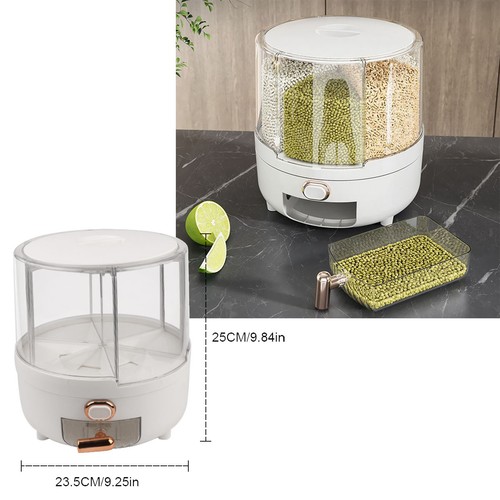 360 rotating grid cereal - rotating,